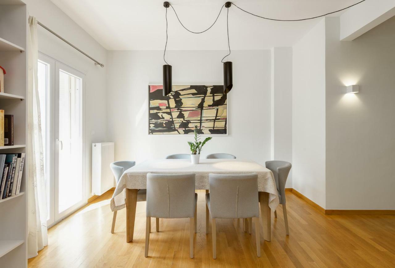 Brand-New Modern Flat In Heart Of City Солун Екстериор снимка