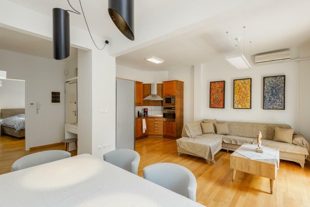 Brand-New Modern Flat In Heart Of City Солун Екстериор снимка